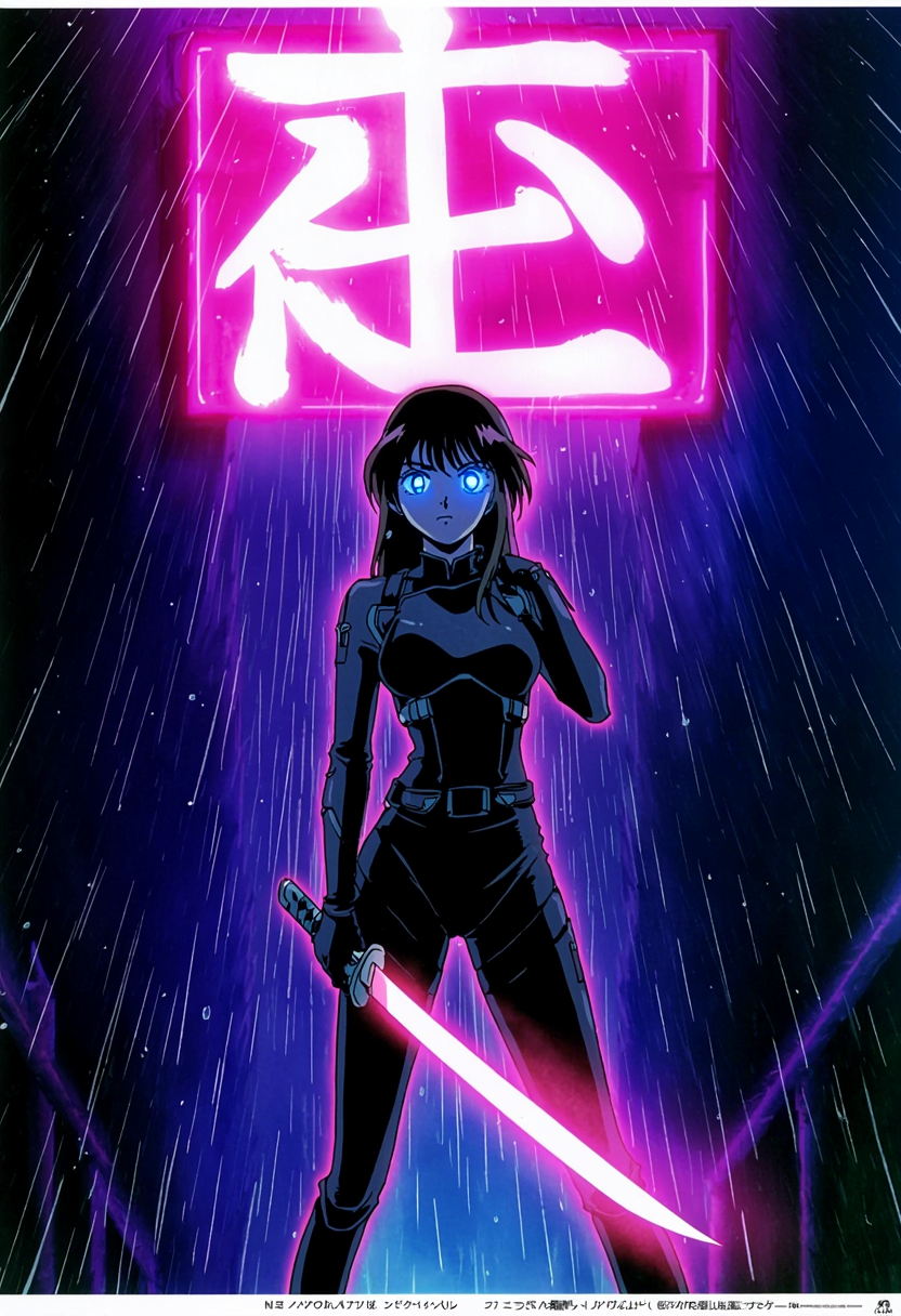 Neon Blade Poster